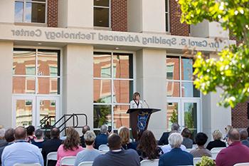 Rowan-Cabarrus Community College Board Names Advanced Technology Center After President Carol S. Spalding